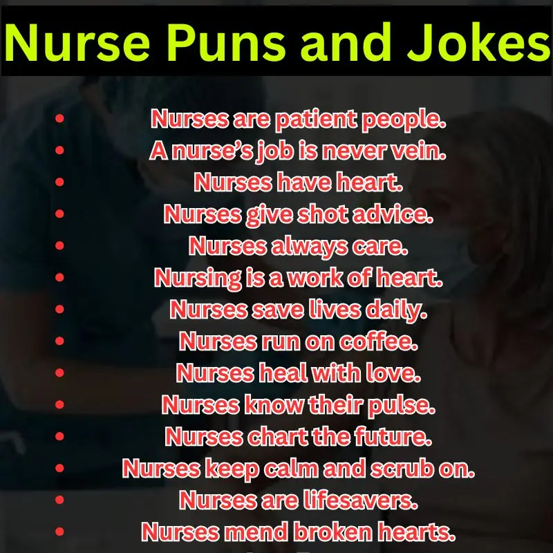 Nurse Puns and Jokes