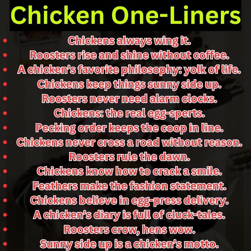 Chicken One-Liners
