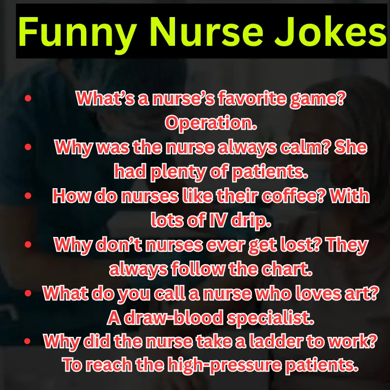 Funny Nurse Jokes