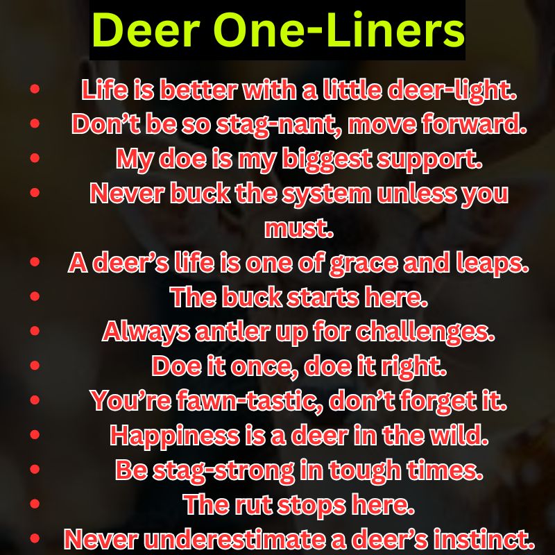 Deer Jokes for Kids