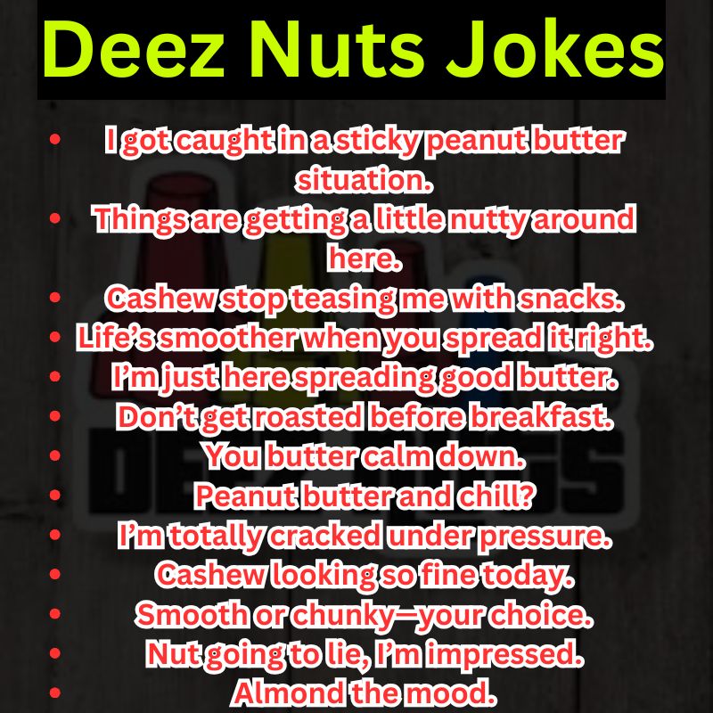 Dirty Deez Nuts Jokes meme with laughing reactions