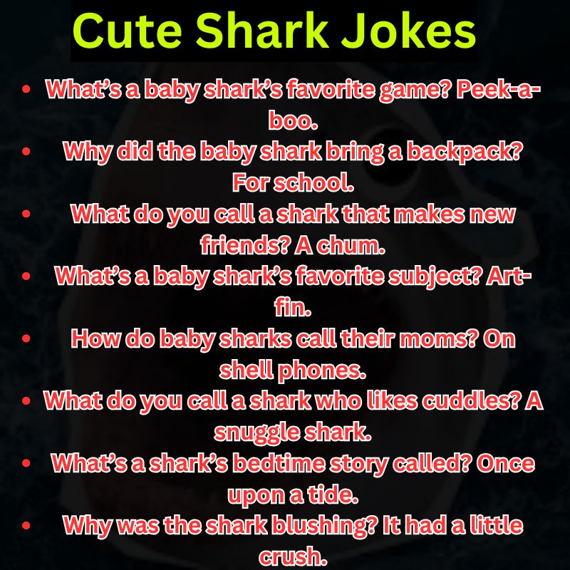 Cute Shark Jokes