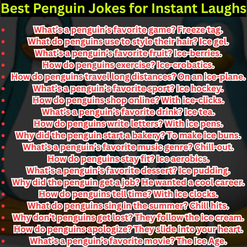 Best Penguin Jokes for Instant Laughs