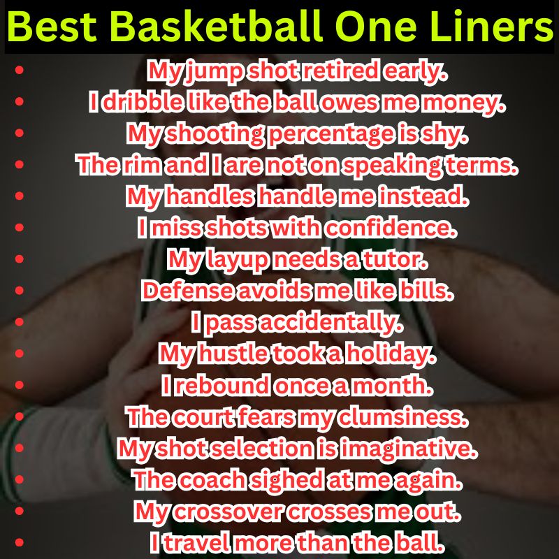 Best Basketball One Liners