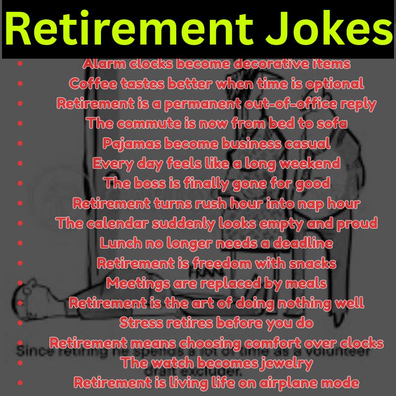 Retirement Jokes