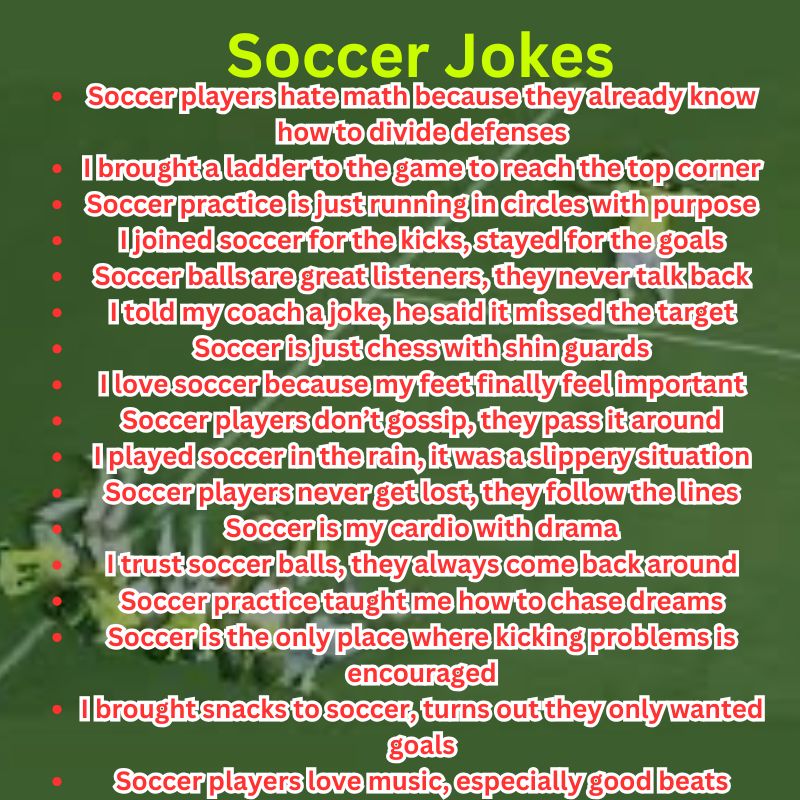Soccer Jokes