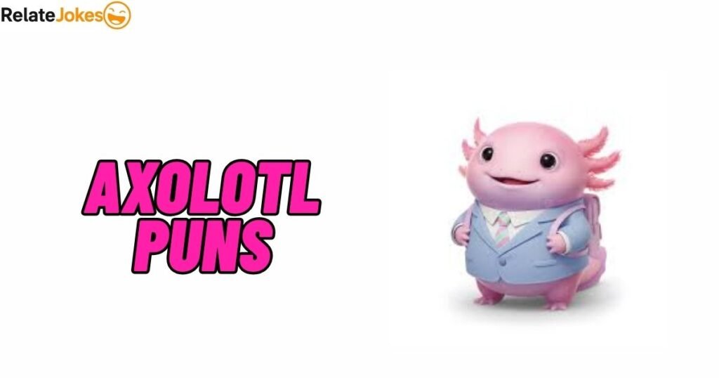 450+ Best Axolotl Puns & Funny One-Liner Jokes for Captions