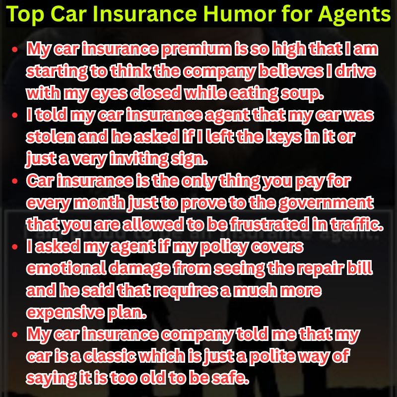 Top Car Insurance Humor for Agents
