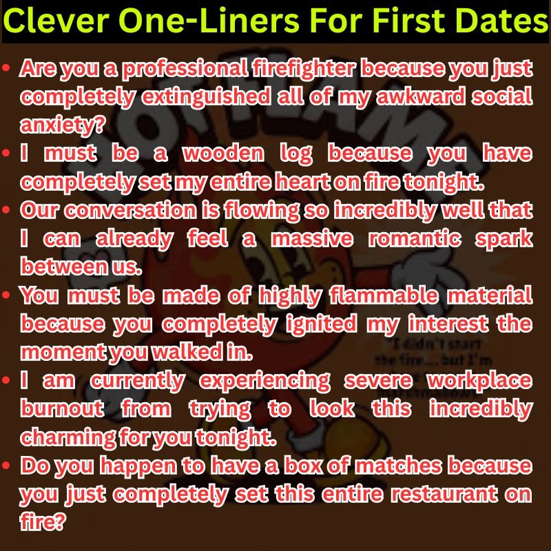 Clever One-Liners For First Dates